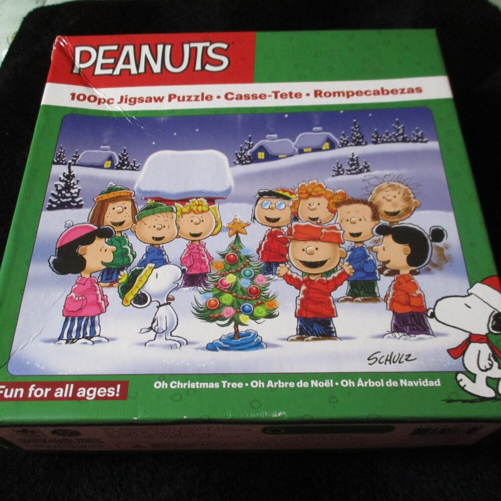 Peanuts 100 Piece Christmas Jigsaw Puzzle O Christmas Tree